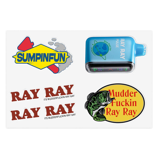 RAY RAY STICKER SHEET.