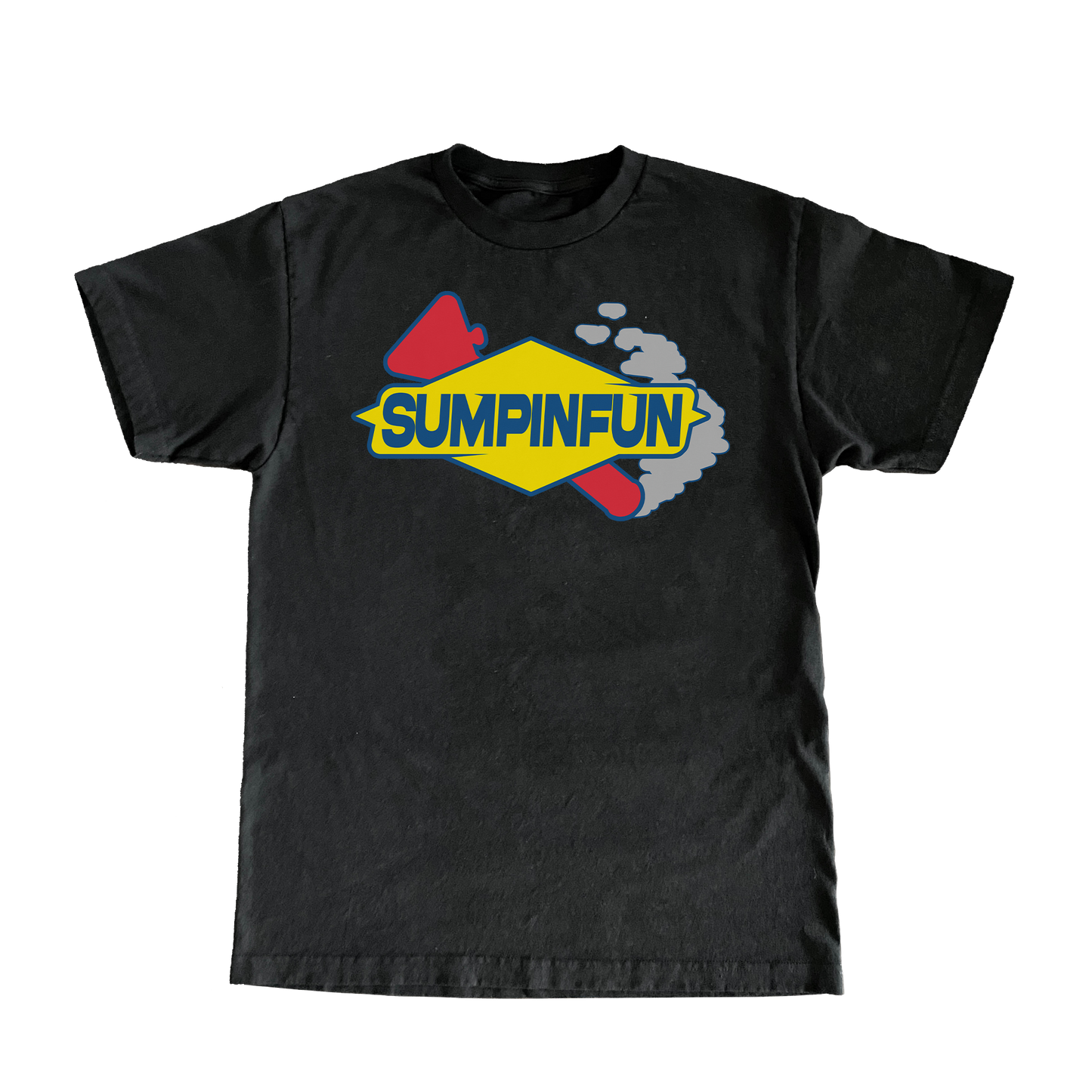 SUMPIN FUN TEE (BLACK + WHITE)